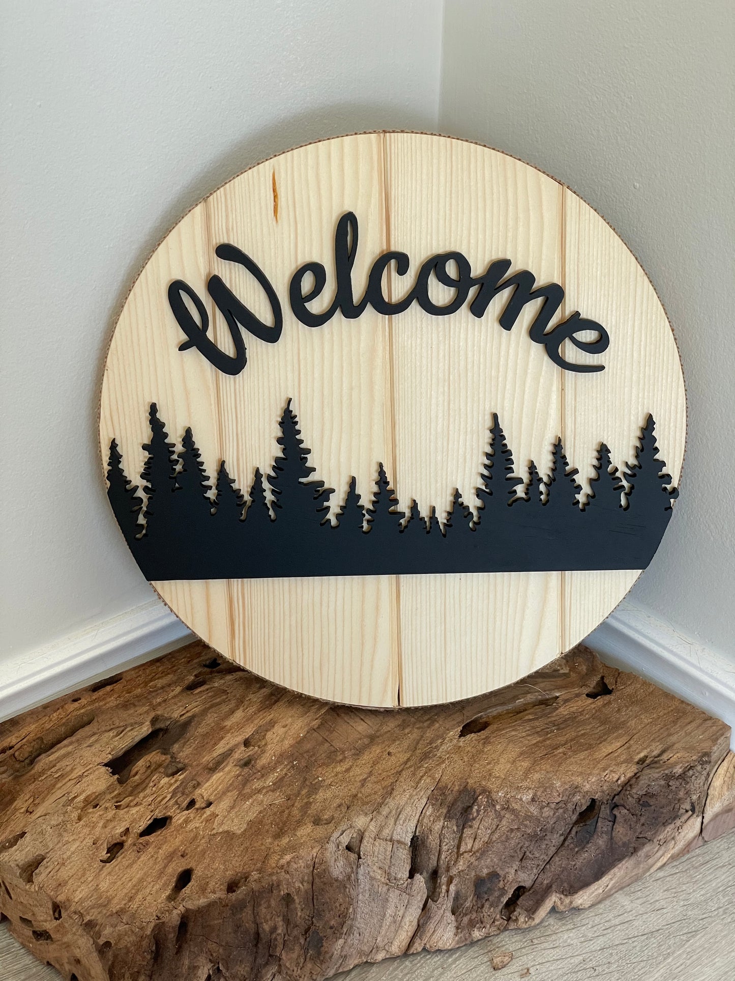 Forest Welcome Sign