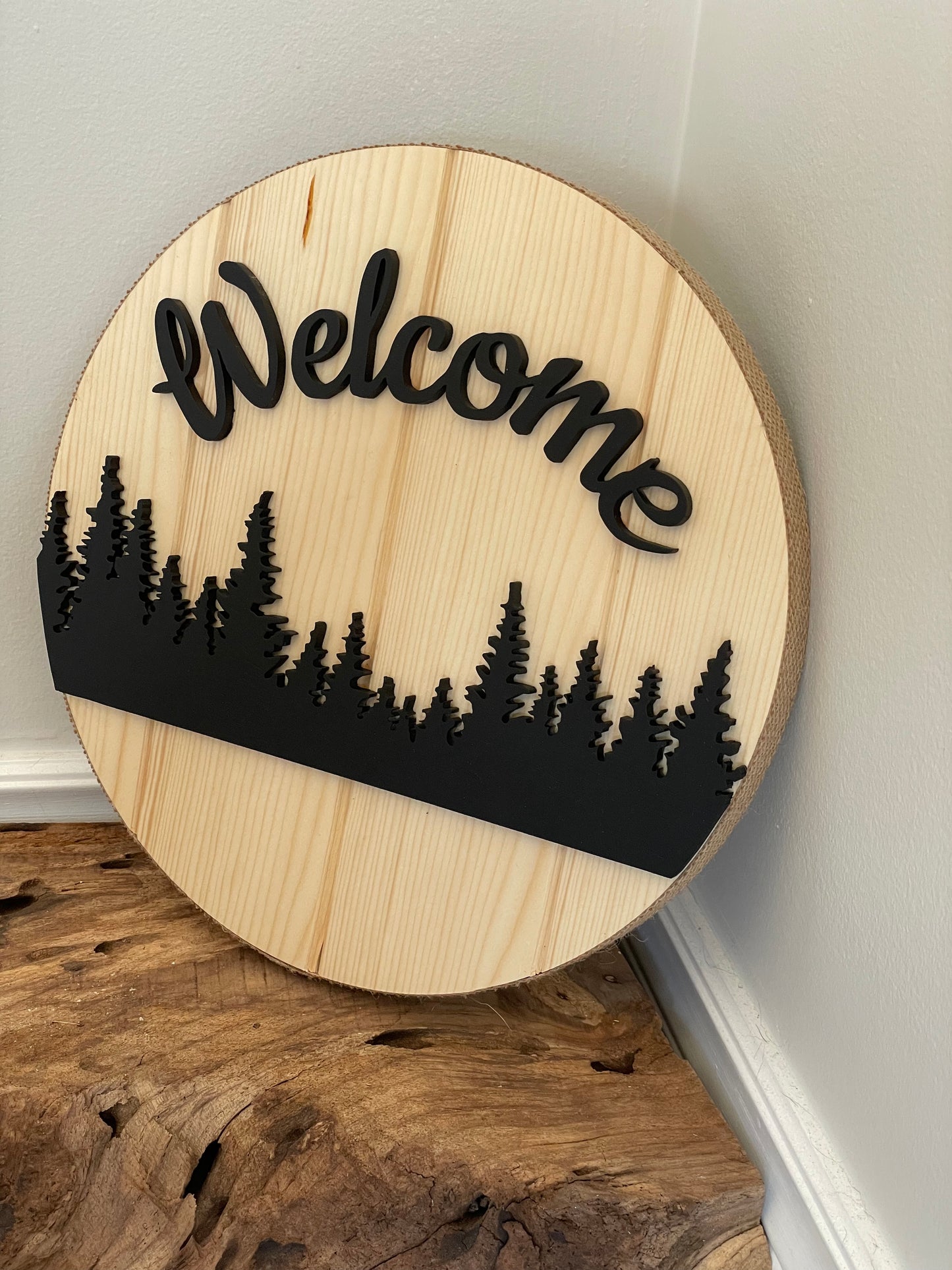 Forest Welcome Sign